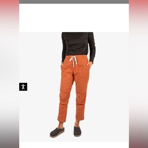 TOPO DESIGNS Dirt Pant, discontinued color PEACH, size S